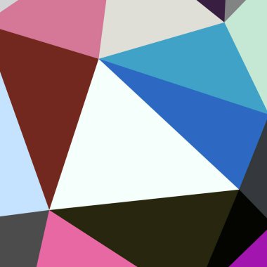 Arka plan çok renkli geometrik poligonal.