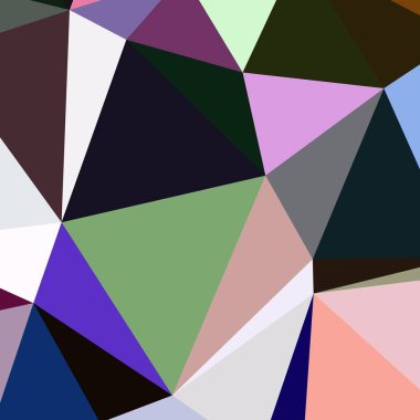 Arka plan poligonal sorunsuz üçgen renk desen.