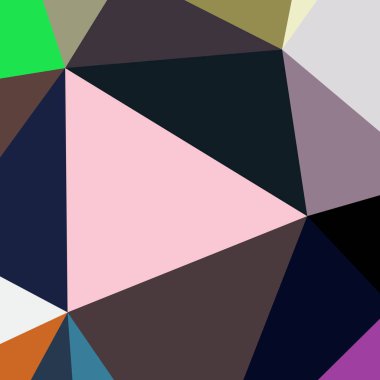 Arka plan çok renkli geometrik poligonal.