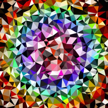 Arka plan çok renkli geometrik poligonal.