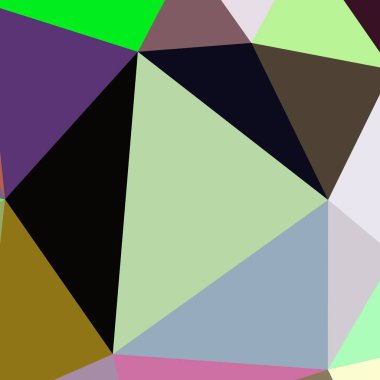 Arka plan poligonal sorunsuz üçgen renk desen.