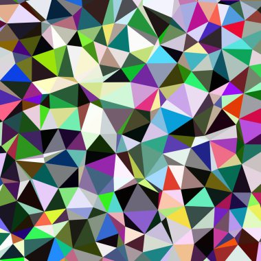 Arka plan çok renkli geometrik poligonal.