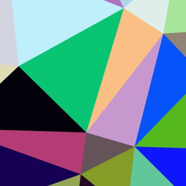 Arka plan poligonal sorunsuz üçgen renk desen.