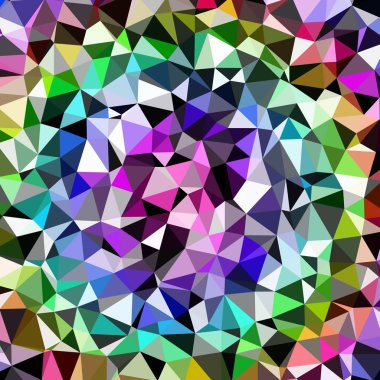 Arka plan çok renkli geometrik poligonal.