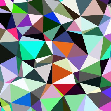 Arka plan çok renkli geometrik poligonal.