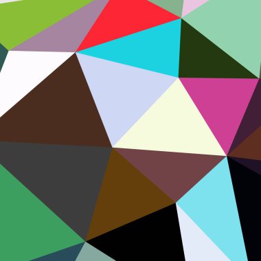 Arka plan çok renkli geometrik poligonal.