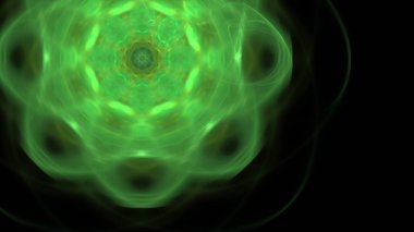 Fantezi kaotik renkli fraktal desen. Soyut Fraktal şekiller. 3D render resimde arka plan veya duvar kağıdı.