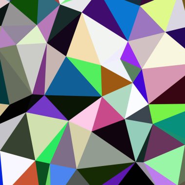 Arka plan çok renkli geometrik poligonal.