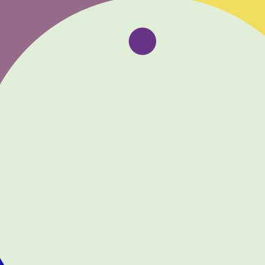 Daire geometrik yeni arka plan çok renkli desen.