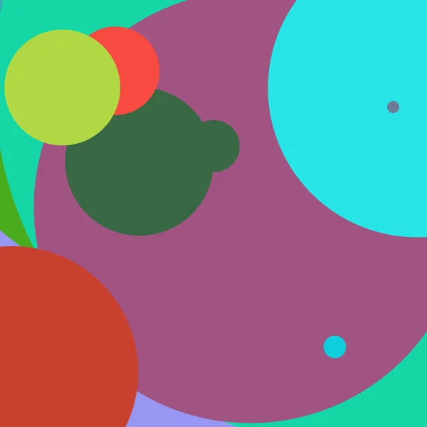 Círculo Geométrico Incrível Abstrato Fundo Multicolorido Padrão — Fotografia de Stock