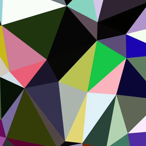 Abstracte Achtergrond Multicolor Geometrische Poligonal — Stockfoto