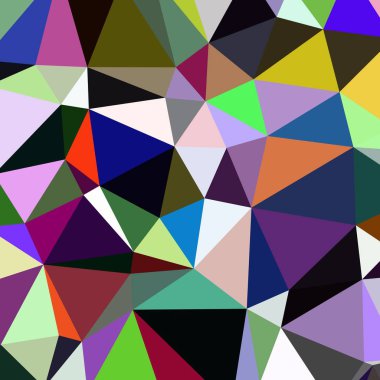 Arka plan çok renkli geometrik poligonal.