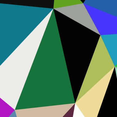 Arka plan çok renkli geometrik poligonal.