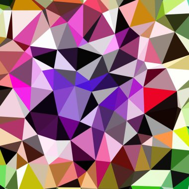 Arka plan çok renkli geometrik poligonal.