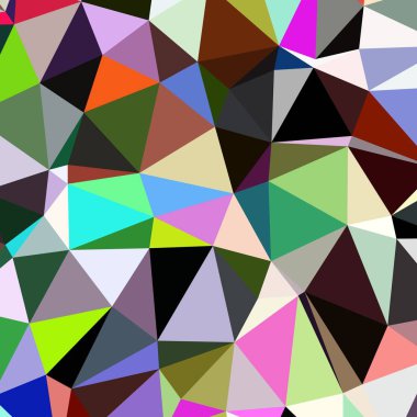 Arka plan çok renkli geometrik poligonal.