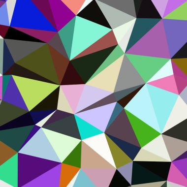 Arka plan çok renkli geometrik poligonal.