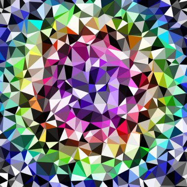 Arka plan çok renkli geometrik poligonal.