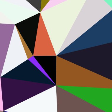 Arka plan çok renkli geometrik poligonal.