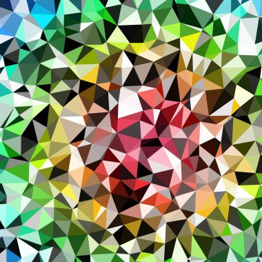Harika geomeric soyut poligonal mozaik. Üçgen düşük poli arka plan. Çokgenler ile soyut geometrik arka plan. Bir üçgen oluşur origami tarzı desen