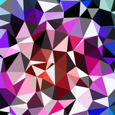 Arka plan poligonal sorunsuz üçgen renk desen.