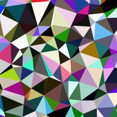 Arka plan çok renkli geometrik poligonal.