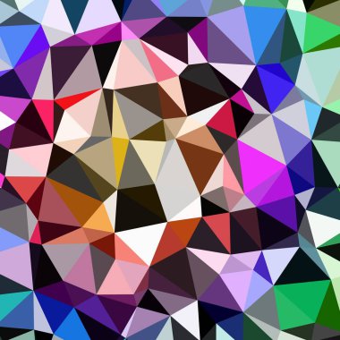 Arka plan çok renkli geometrik poligonal.