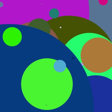 Daire geometrik büyük arka plan çok renkli desen.