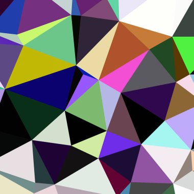 Arka plan çok renkli geometrik poligonal.