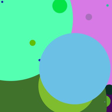 Daire geometrik yeni arka plan çok renkli desen.