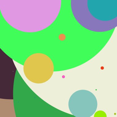 Daire geometrik güzel arka plan çok renkli desen.