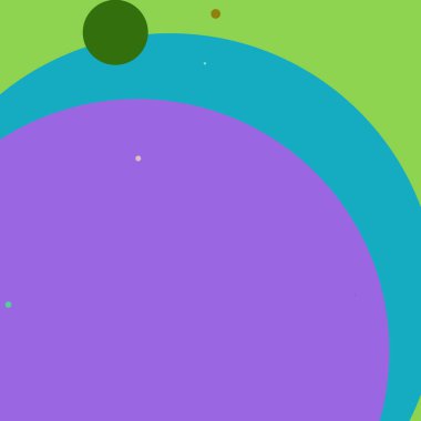 Daire geometrik yeni arka plan çok renkli desen.