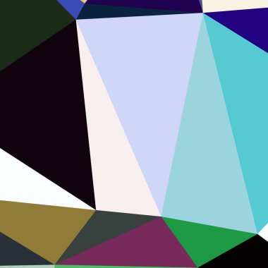 Arka plan çok renkli geometrik poligonal.