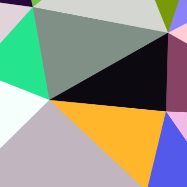 Arka plan çok renkli geometrik poligonal.