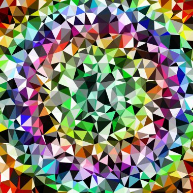 Arka plan çok renkli geometrik poligonal.