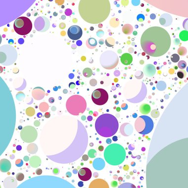 Çok renkli geometrik daire arka plan seamless modeli.