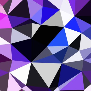 Arka plan poligonal sorunsuz üçgen renk desen.