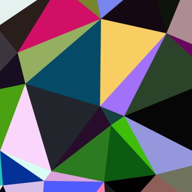 Arka plan çok renkli geometrik poligonal.