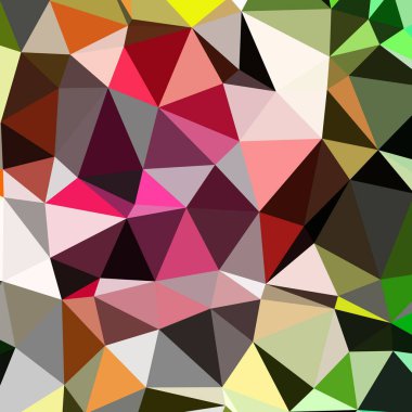 Arka plan çok renkli geometrik poligonal.