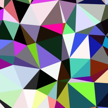 Arka plan çok renkli geometrik poligonal.