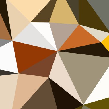 Arka plan poligonal sorunsuz üçgen renk desen.