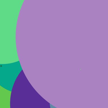 Daire geometrik yeni arka plan çok renkli desen.