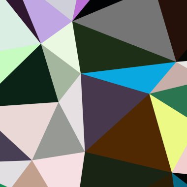 Arka plan poligonal sorunsuz üçgen renk desen.