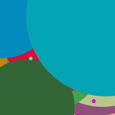 Daire geometrik güzel arka plan çok renkli desen.