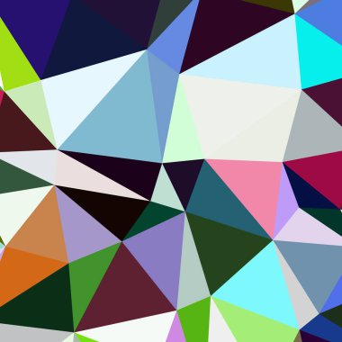Arka plan çok renkli geometrik poligonal.
