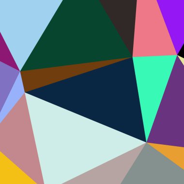 Arka plan çok renkli geometrik poligonal.