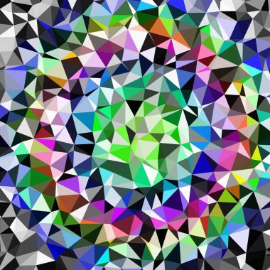 Arka plan çok renkli geometrik poligonal.