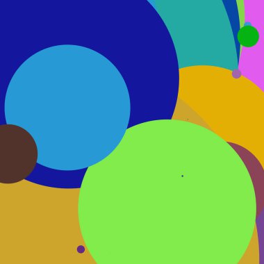 Daire geometrik yeni arka plan çok renkli desen.