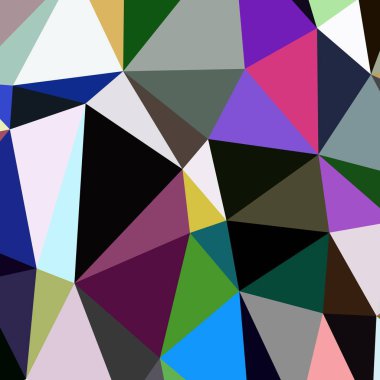 Arka plan çok renkli geometrik poligonal.