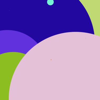 Daire geometrik güzel arka plan çok renkli desen.