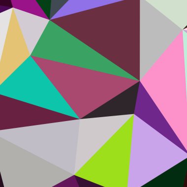 Arka plan çok renkli geometrik poligonal.